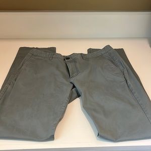 Bonobos Men's Chino Pant Slim - Olive Green Size 36x36